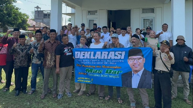 Ratusan Tokoh Lintas Profesi Salatiga Dukung 100 % Sudaryono Menjadi Gubernur Jawa Tengah