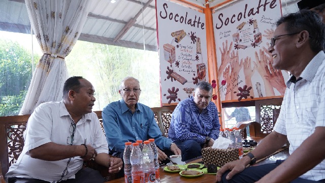 Kunjungi Pabrik Socolatte di Pidie Jaya, Wali Nanggroe Dukung Regulasi Kakao