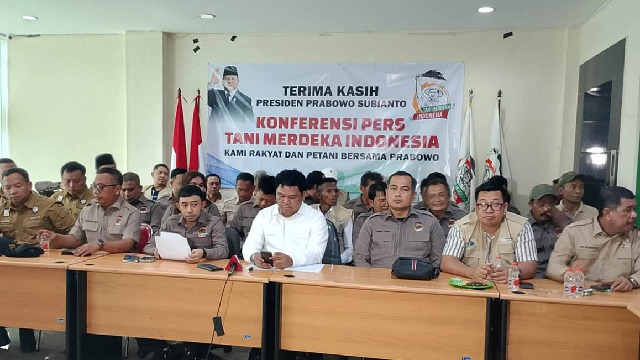 Setia Bersama Presiden Prabowo, Tani Merdeka Indonesia Serukan Tolak Anarkisme
