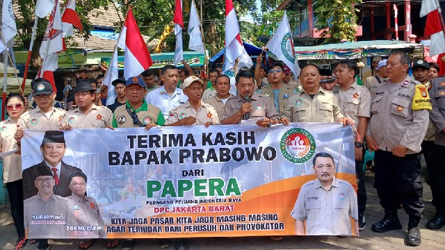 Waspadai Provokasi, Papera Minta Pedagang Pasar dan Warga Perketat Keamanan