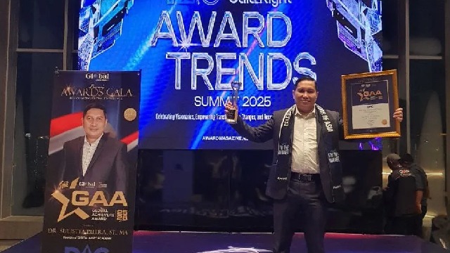Digital Asset Academy Terima penghargaan Global Achievers Award dalam Acara Annual Award Gala 2025