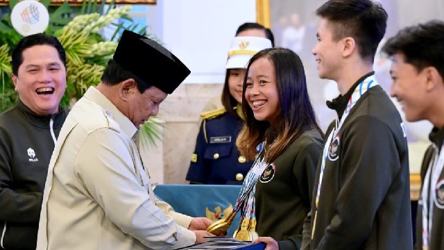 Presiden Prabowo Tepati Janji, Atlet Emas SEA Games Terima Bonus Rp1 Miliar