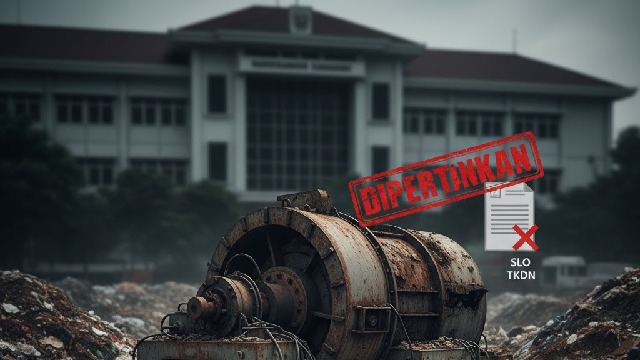 Mesin Rotary Dryer TPST Kibin Senilai Rp4 Miliar Dipersoalkan, Dugaan SLO dan TKDN Jadi Sorotan Hukum