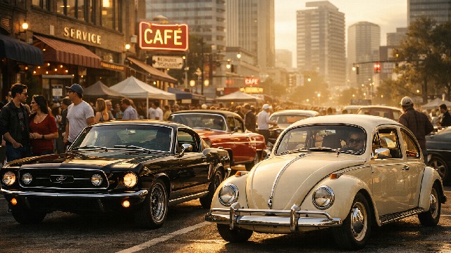 Mesin Waktu di Jalanan Kota: Ketika Mobil Klasik Jadi Simbol Gaya Hidup Modern