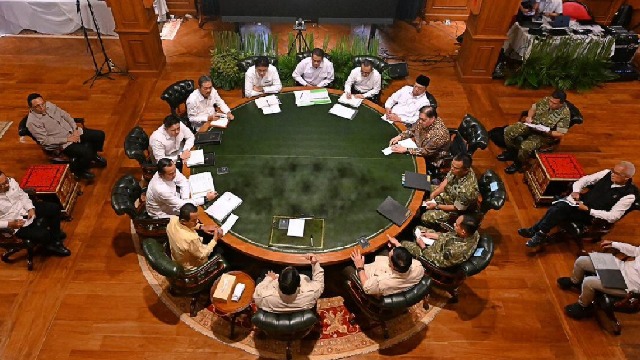Rapat Maraton di Hambalang, Prabowo Bahas Pendidikan Strategis hingga Situasi Timur Tengah