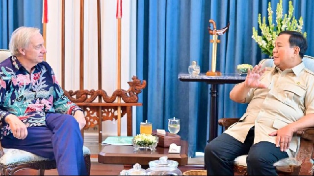 Prabowo Terima Ray Dalio, Bahas Penguatan Danantara dan Prospek Ekonomi Indonesia