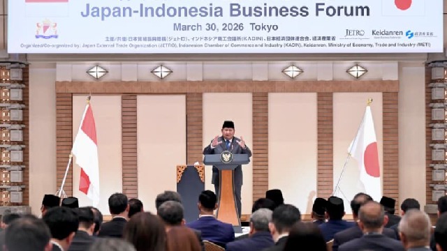 Prabowo Teken Kerja Sama Ekonomi Rp370 Triliun dengan Jepang